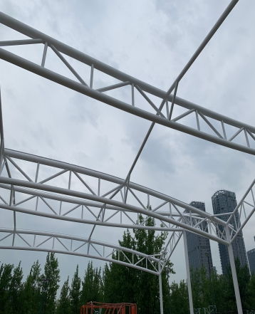 【膜结构工程加工报价停车棚膜结构膜结构雨棚】- 
